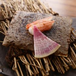 かに味噌炙り