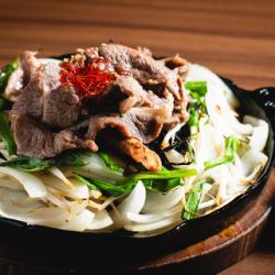 ジンギスカン鉄板焼き