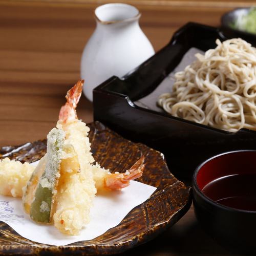 海老天婦羅蕎麦