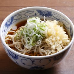 たぬき蕎麦/冷やしたぬき蕎麦