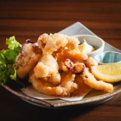 生たこの唐揚げ