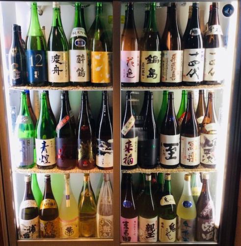 地酒48種以上、生ビール付き120分飲み放題2,500円