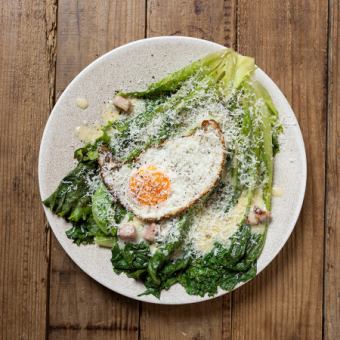 グリルドロメインレタスのシーザーサラダ