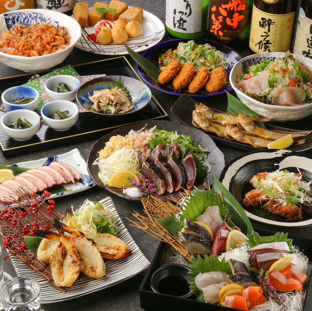 3/3OPEN!絶品!鰹の藁焼き&大月町直送!海鮮料理も豊富