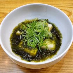 揚げ出し豆富 青さのりあん