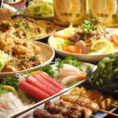 [Includes Chiritori hotpot] <<Downtown humanity course>> 10 dishes in total, 2 hours all-you-can-drink included 4,000 yen