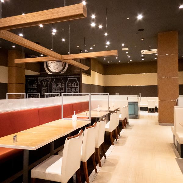 [For girls-only gatherings, moms-only gatherings, and families] The seats are sofa seats on one side, so guests with children can relax.Recommended for girls-only gatherings and moms-only gatherings! Inazawa / Buffet / All-you-can-eat / All-you-can-drink / Girls-only gathering / Vegetables / Healthy / Japanese food / Family / Lunch / Japanese food