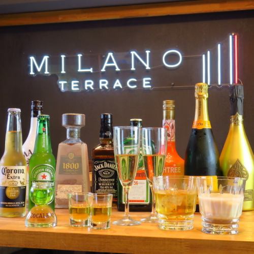 【40種類以上の豊富なドリンク】1杯500円～！飲み放題コースあります！