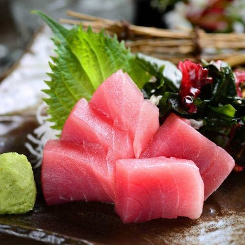 Book tuna sashimi