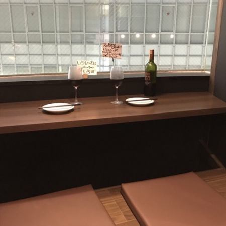 ＰＡＲＣＯを見渡せる窓際個室は4部屋ご用意♪カップルシートもあります！！！  プライベートな空間をご提供致します◎サプライズも承ります◎是非ご相談ください◎