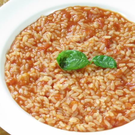 Tomato risotto