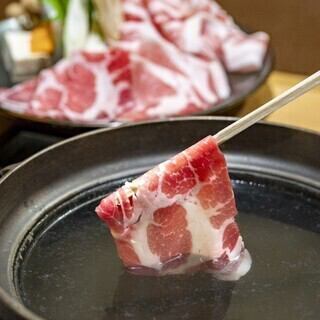 Wagyu beef shabu-shabu course