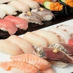 100分の寿司食べ放題コース　※年末料金あり