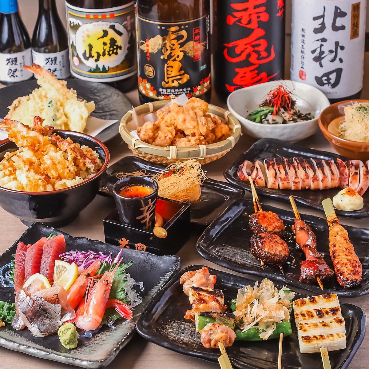 宴会に！飲み放題付きコースをご用意しております。