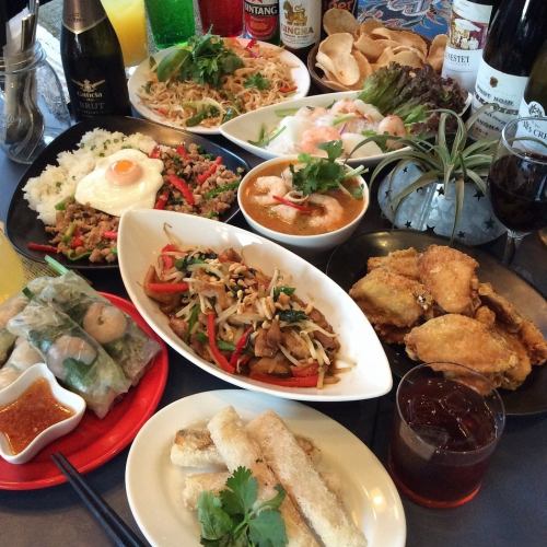 An array of authentic ethnic dishes ★