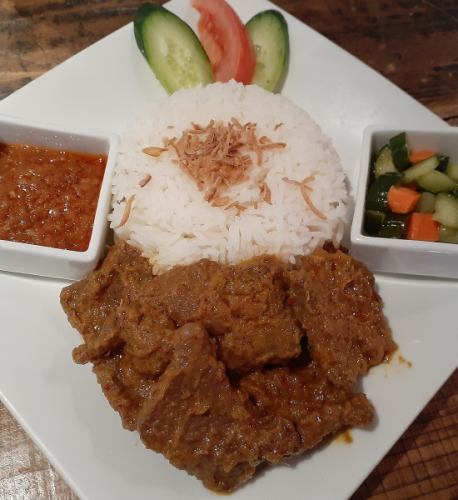 Rendang (Indonesian spicy beef stew)