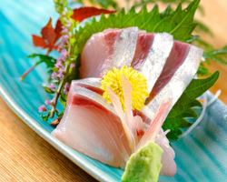 活〆カンパチのお造り