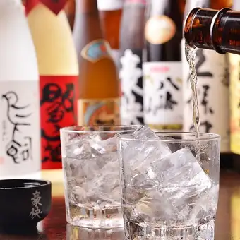 組数限定!『プレミアム飲み放題』銘柄日本酒20種類以上+生ビール含約70種飲み放題プラン♪3300円