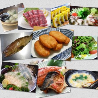■ Kyushu Taste Tour and Ara Nabe [Other Nabe can be selected] Course! All 11 dishes with all-you-can-drink 6600 yen → 6000 yen (tax included)