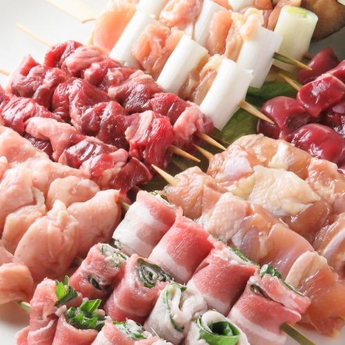 Our specialty! Waranabe Yakitori ♪ Fresh chicken with a great texture and flavor.Enjoy the true flavor of chicken itself.