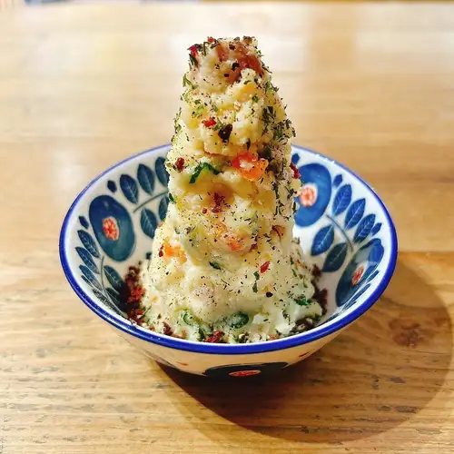 自家製ポテトサラダは隠し味の癖になる逸品!