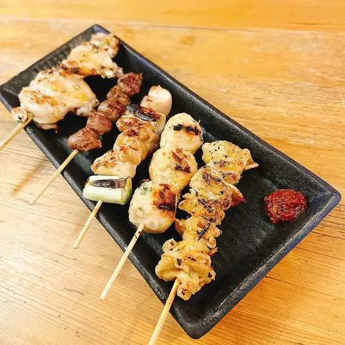 什錦烤雞肉串