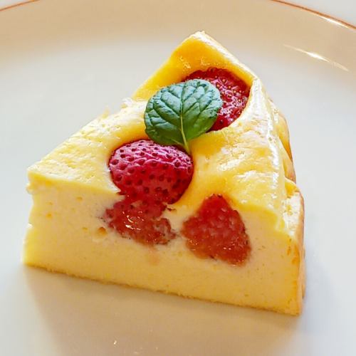 苺のチーズケーキ