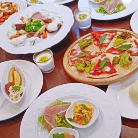 おすすめ パーティープラン お1人様3300円(飲み放題付き5500円)