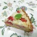 苺の焼き込みタルト