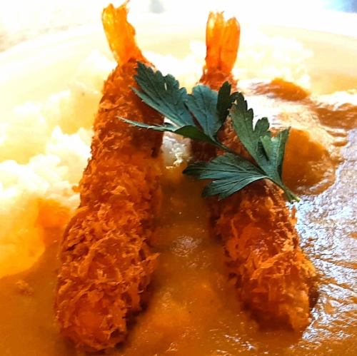 海老フライのスパイシーカレー