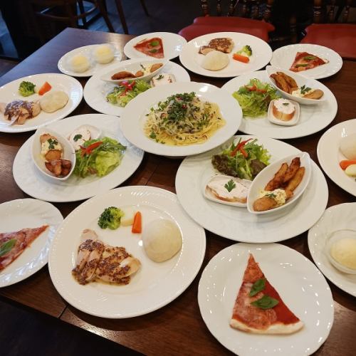 ワイワイ パーティープラン全9品目 お1人様2500円(飲み放題90分付き4700円)