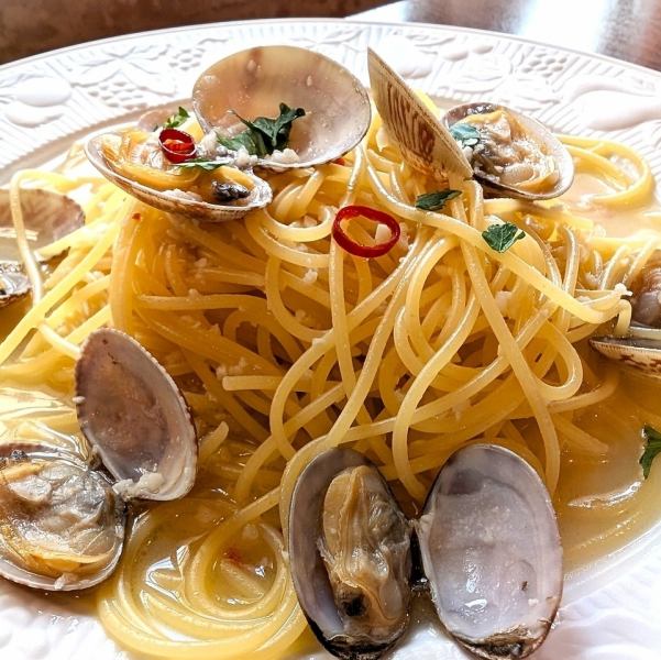 浅利のワインバタースパゲティ　