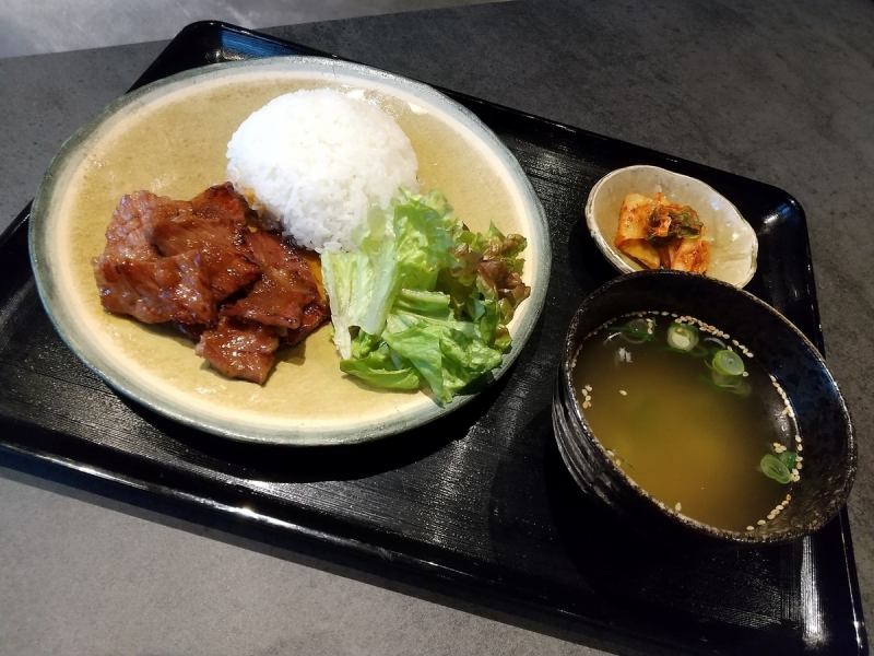 A5 rank [Olive beef] Yakiniku one-plate lunch