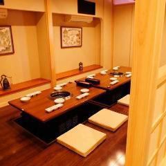 Yakiniku banquet in a tatami room or private room!