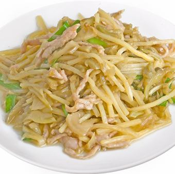 豚肉とザーサイ炒め