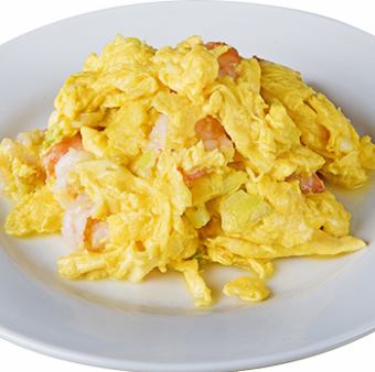 エビと玉子炒め