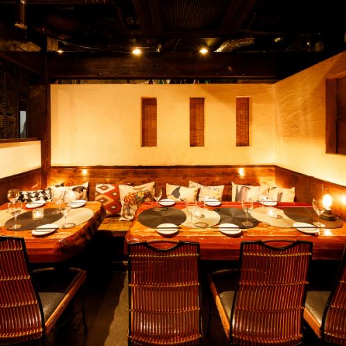 [Table seats] Available for 2 to 8 people! Warm and spacious seats.Please spend a wonderful time while enjoying delicious food and delicious sake.