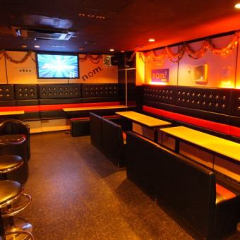 地域最大級の400名様まで貸切OK！プロジェクターや大型スクリーン、マイクやDJブースのご利用もOK♪ご利用人数やご予算、ご利用日時などお気軽にお問い合わせ下さい♪新宿貸切　Party-Space nom2　～パーティースペース ノモツー～　