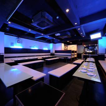 地域最大級の400名様まで貸切OK！プロジェクターや大型スクリーン、マイクやDJブースのご利用もOK♪ご利用人数やご予算、ご利用日時などお気軽にお問い合わせ下さい♪新宿貸切　Party-Space nom2　～パーティースペース ノモツー～　