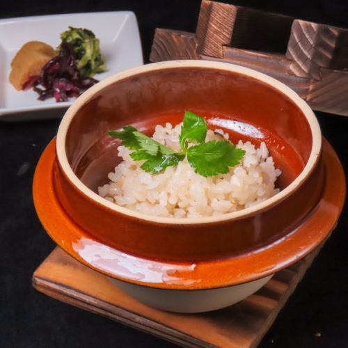 季節のたき込みご飯