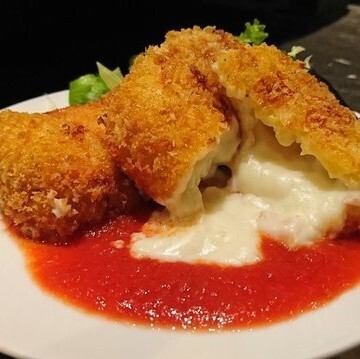 수제 생 햄 크림 고로케 (2 개)