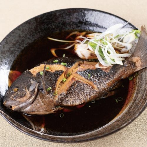 本日鮮魚の煮つけ（日によって変わります）