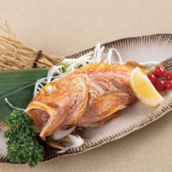 本日鮮魚の塩焼き（日によって変わります）