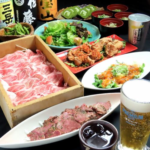 【2H飲放】3種の選べる鍋付き得々コース平日3000円/週末3500円