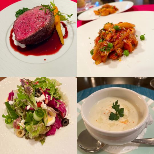 Menu for one person only