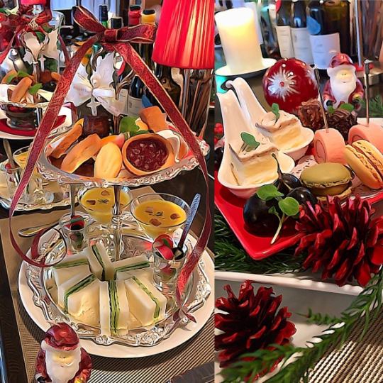 ~X'mas FUYU~私のクリスマス・アフタヌーンティー 12月1日より