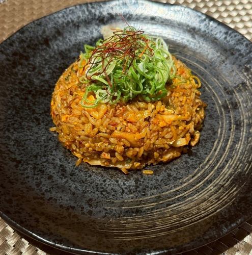 Pork kimchi fried rice