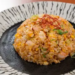 Butter-scented shrimp fried rice