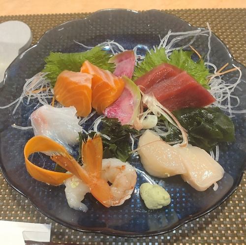 今日鲜鱼拼盘(5种)