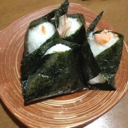 おにぎり(鮭、うめ、おかか、明太バター)